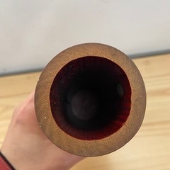 尺八筒花入　竹花入の画像