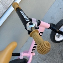 キックバイク。ピンクの画像
