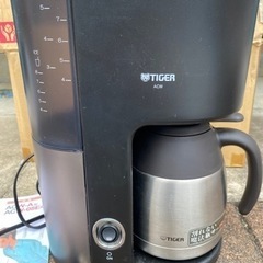 タイガー　Tiger 魔法瓶 コーヒーメーカー　ACW-A08E4 BLACKの画像