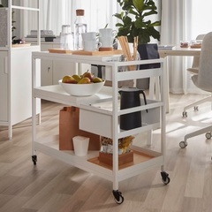 イケアトロッテンワゴン IKEA TROTTEN CARTの画像