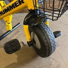 【売約済み】  【実質表示価格より最大２０％お値引き！！】 HUMMER ハマー　三輪車　自転車　子供自転車 舵付き　安全　安心　押し棒　🚚運搬無料エリア有 / 大田区 リサイクルショップ 🪜Lumberroom - ランバールーム - 池上店 / 池上駅 大森駅 蒲田駅 最寄り🪜の画像