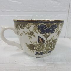 NIKKO ニッコー ダブルフェニックス カップ 4客セット 金彩 ゴールド＆ネイビー花柄 食器 札幌市 白石店の画像