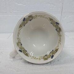 NIKKO ニッコー ダブルフェニックス カップ 4客セット 金彩 ゴールド＆ネイビー花柄 食器 札幌市 白石店の画像