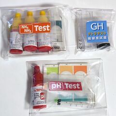sera tetra PH GH NH4 NH3 水質検査キット...