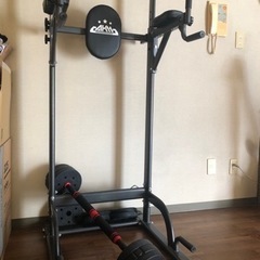 多機能懸垂マシン　耐荷重180kg 自宅トレーニングマルチジム