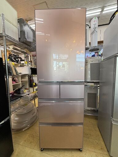 三菱ノンフロン冷凍冷蔵庫 MR-B46Z-P1形 2016年製 5ドア★買取帝国 朝霞店 配達可能 ヤ出
