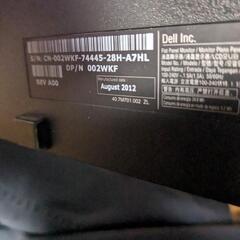 ☆DELLパソコン用モニター　24型　動作品　訳あり　☆の画像