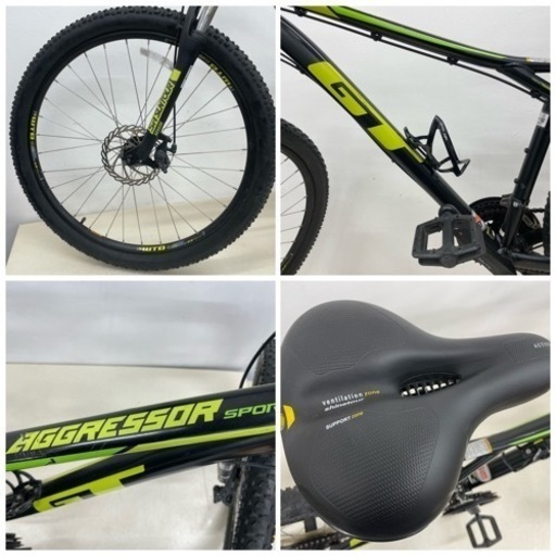 GT AGGRESSOR SPORT アグレッサースポーツ アルミフレーム サイズM マウンテンバイク 27.5インチ シマノ SHI