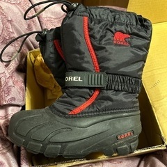 スノーブーツ  ソレル  SOREL  20.0cm 黒  男の...