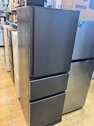 4/6値下げしました！2022年式 高年式！ MITSUBISHI 三菱 272L冷蔵庫 MR-CX27G-H 3ドア 自動製氷 No.1157 ※現金、クレジット、スマホ決済対応※