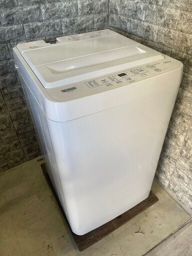 【高年式】大阪送料無料★3か月保障付き★洗濯機★2022年★ヤマダ★5.0kg★YWM-T50H1★S-354
