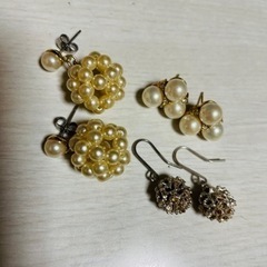 ピアス　3点