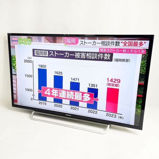 中古☆SONY 液晶テレビ KDL-40W600B