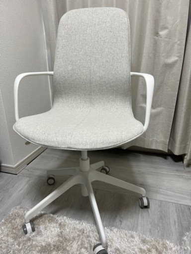 【再: 取引中】IKEA ロングフィェル　アームレスト付き　チェア