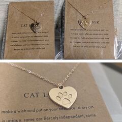 キャットラブネックレス②（新品）の画像