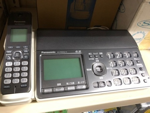 家電 電話、ＦＡＸ ファクシミリ