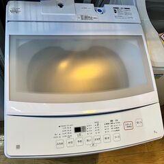2023年製 高年式！ NITORI ニトリ 9kg洗濯機 NTR90 ガラス蓋 No.1229 ※現金、クレジット、スマホ決済対応※の画像
