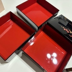 重箱 三段 梅柄の画像