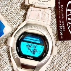 [希少:デッドストック品/付属品完備/稼働]     G-SHOCK GT001-AT7/アントワープ/ホワイト/タグ有り/腕時計
