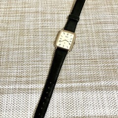 [希少:ヴィンテージ/稼働品]セイコー SEIKO シャリオ/6431/ゴールド/レクタン/70〜80年代/ドレスウォッチ/腕時計の画像