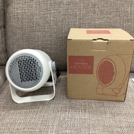美原店　一度使用　サーキュレーター TOAMIT ポータブルヒーター TOA-TM-PTBLH-001 500W 電気ストーブ 暖房