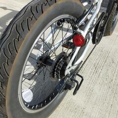 【美品】【5ヶ月の中古】ハマー[HUMMER]

FAT-BIKE 20インチ 折りたたみ自転車

の画像