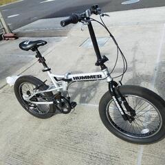 【美品】【5ヶ月の中古】ハマー[HUMMER]

FAT-BIKE 20インチ 折りたたみ自転車

の画像