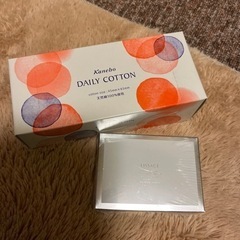 カネボウ非売品フェイスペーパーとコットン