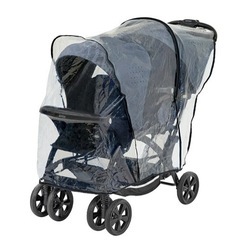 【美品】KATOLI 2人でゴ→ＤＸ　デニム　専用レインカバー付 KATOJI 二人でゴーDX レインカバー付き