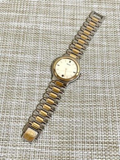 [ヴィンテージ:美品/稼働]SEIKO PRESAGE セイコープレサージュ/1988年製/ドレスウォッチ/デイト/コンビ/腕時計