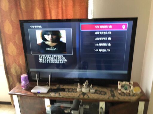 ☆中古￥29,800！TOSHIBA　50インチ液晶テレビ　家電　55A2型　【BA099】