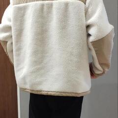 H&M ボアブルゾン  Lサイズの画像