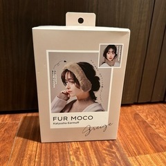 イヤーマフラー　耳あて　ファー&ボア　カチューシャ風イヤーマフラー