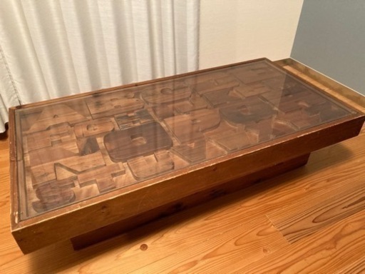 【お取引中】クラッシュゲート ABCリビングテーブル