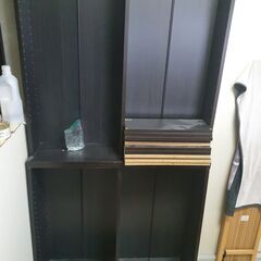 山善 本棚  SCOR-1890(DBR) の画像