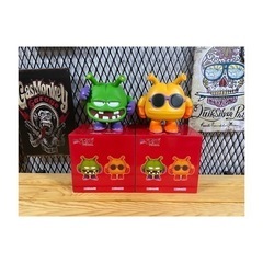 ニコちゃん大王　家来　Dr.スランプアラレちゃん　ソフビ　フィギュア　２体セット　 の画像