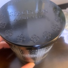 新品☆箱入り☆キャンドル☆AROMA VEDA NATURAL CANDLE☆SPA CEYLONの画像
