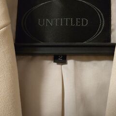 最終値下げ☆UNTITLEDレディーススーツ☆の画像