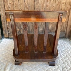 鉄刀木　タガヤサン　唐木の椅子　座椅子　回転座椅子　チェア　和家具　イスの画像