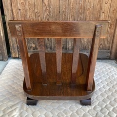 貴重な鉄刀木　タガヤサン　唐木の椅子　座椅子　回転座椅子　チェア　和家具の画像