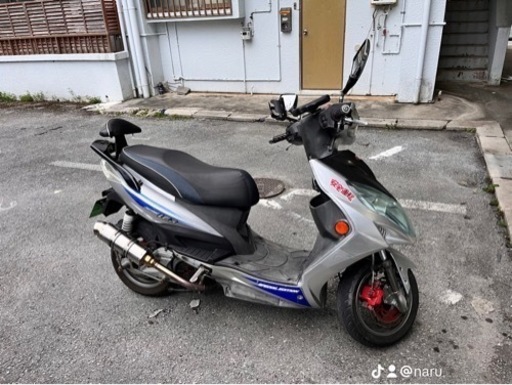 バイク外装メッター塗装