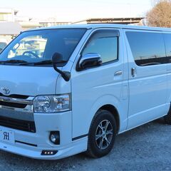 ユーザー買取車/H27年ハイエースVスーパーGL/ディーゼル/検...