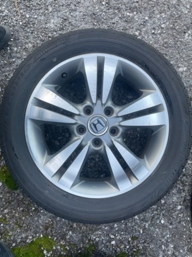 ホンダ　ストリーム　17インチ　アルミホイール　タイヤ　4本セット