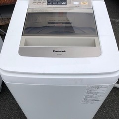 北九州市内配送無料　保証付き　パナソニック Panasonic NA-FA90H1-N [全自動洗濯機 9kg 即効泡洗浄 エコナビ搭載 シャンパン]