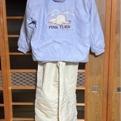 スキーウェア　レディース　上Mサイズ　下Lサイズ　雪あそびの画像