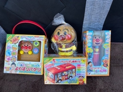 新品未使用アンパンマンおもちゃ4点セット　超喜ぶ誕生日プレゼントセット