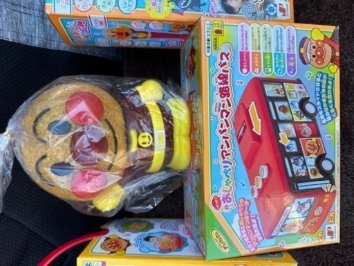 新品未使用アンパンマンおもちゃ4点セット　超喜ぶ誕生日プレゼントセット