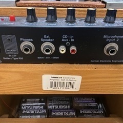 ドイツ製のギターアンプ「Nobels Streetman15」の画像