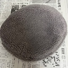 ボア ベレー帽