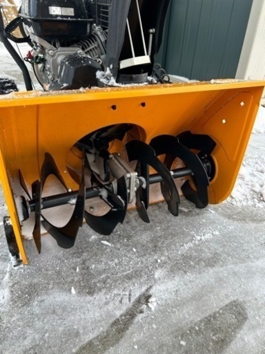 ハイガー　除雪機　ロータリー　シャーピン予備有り